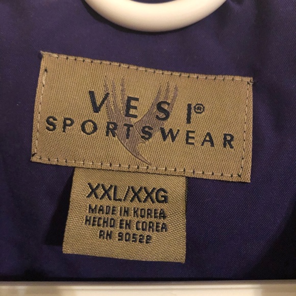 Vintage XXL Washington Huskies Jacket Sportswear - Picture 2 of 4